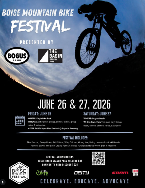 Boise Mtn Bike Festival Poster